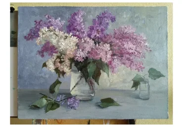 [Студия живописи Надежды Русиновой] Нежная сирень (Надежда Русинова)