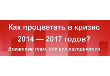 Как процветать в кризис 2014-2017 годов, 2015 (Сергей Бриз)