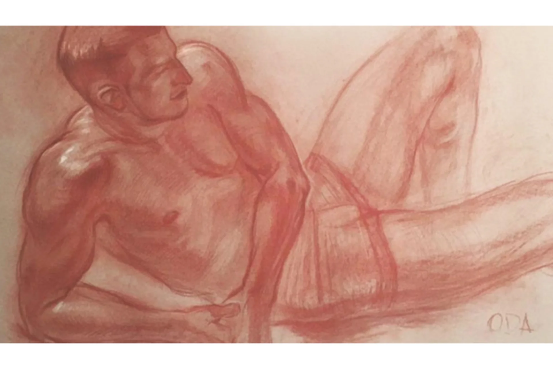 [KalachevaSchool] Рисуем человека.  Фигура (Дарья Остапенко), фото 1 из 1.