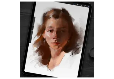 [masterdraw] Цифровой Портрет в Procreate «Proживопись» (Денис Крупчатников)