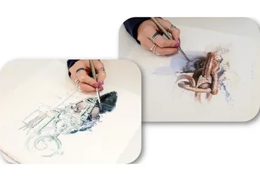 [Bratec Lis School] Акварельный скетчинг в путешествиях с Юлией Барминовой  (Юлия Барминова)