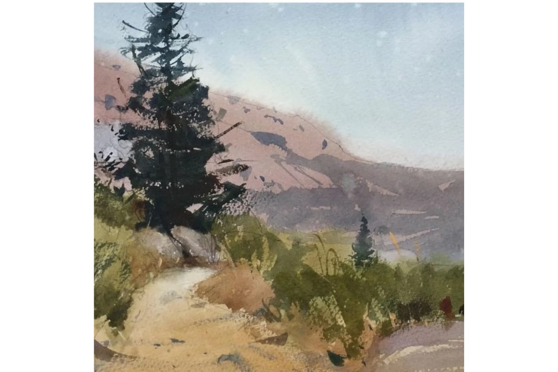 [Enterclass] Акварельная Испания. Цикл пленэров, 4 сюжета (Сергей Курбатов), фото 1 из 1.