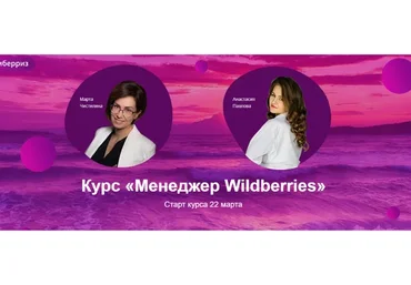 Менеджер Wildberries. Тариф Базовый (Марта Чистилина,Анастасия Павлова)