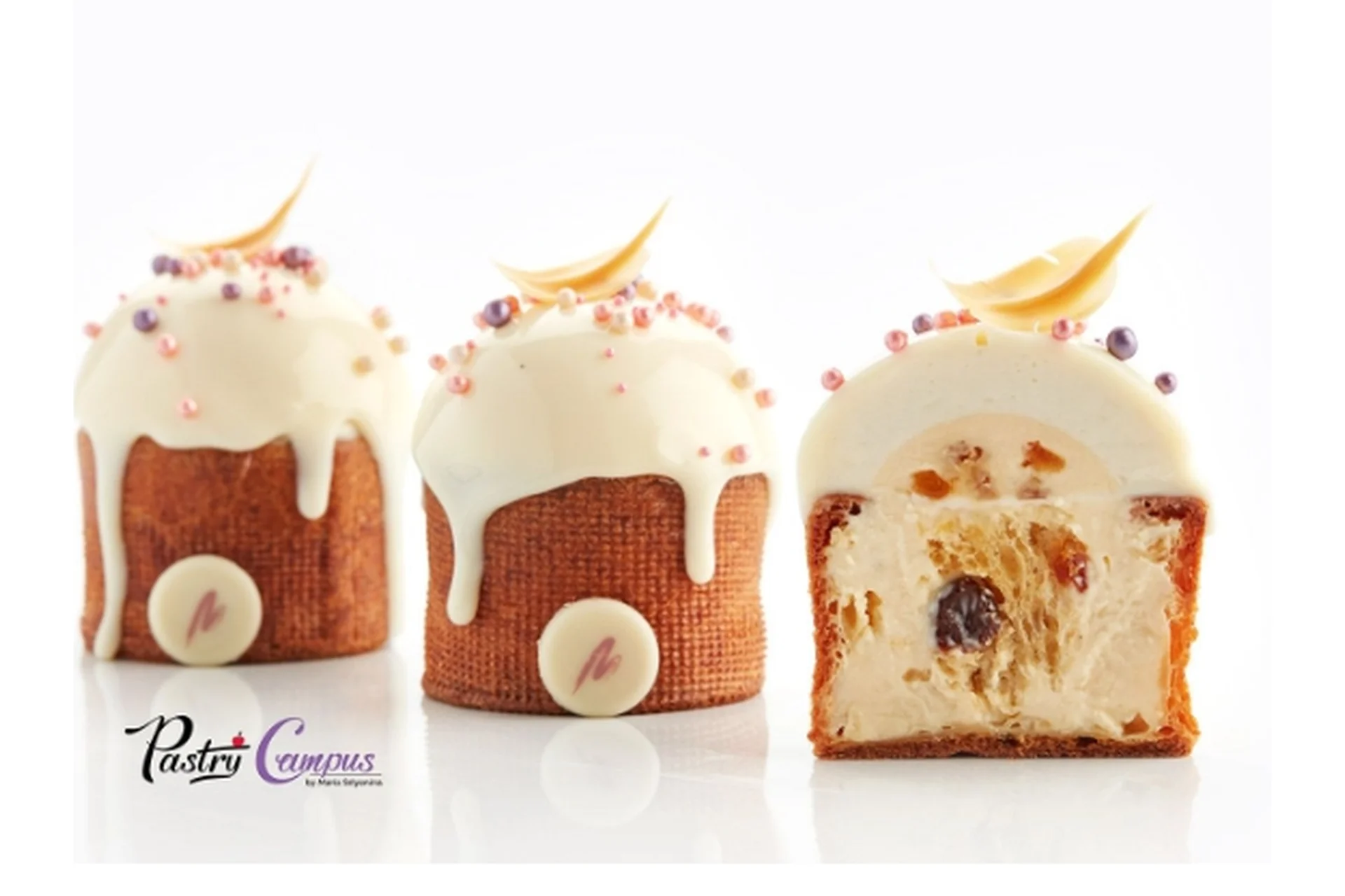 [PastryCampus] Пирожное Пасхальный кулич (Мария Селянина), фото 1 из 1.