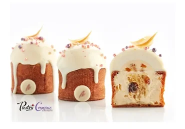 [PastryCampus] Пирожное Пасхальный кулич (Мария Селянина)