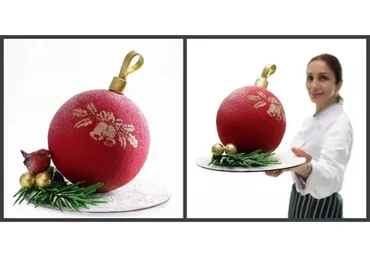 Торт «Ёлочная игрушка» (Даяна Лус)