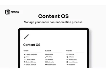 [Notion] Content Operating System (Easlo)