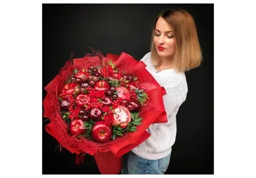 [Ovoshi] Фруктовые букеты. Курс Комбо (Алина Ройтман)