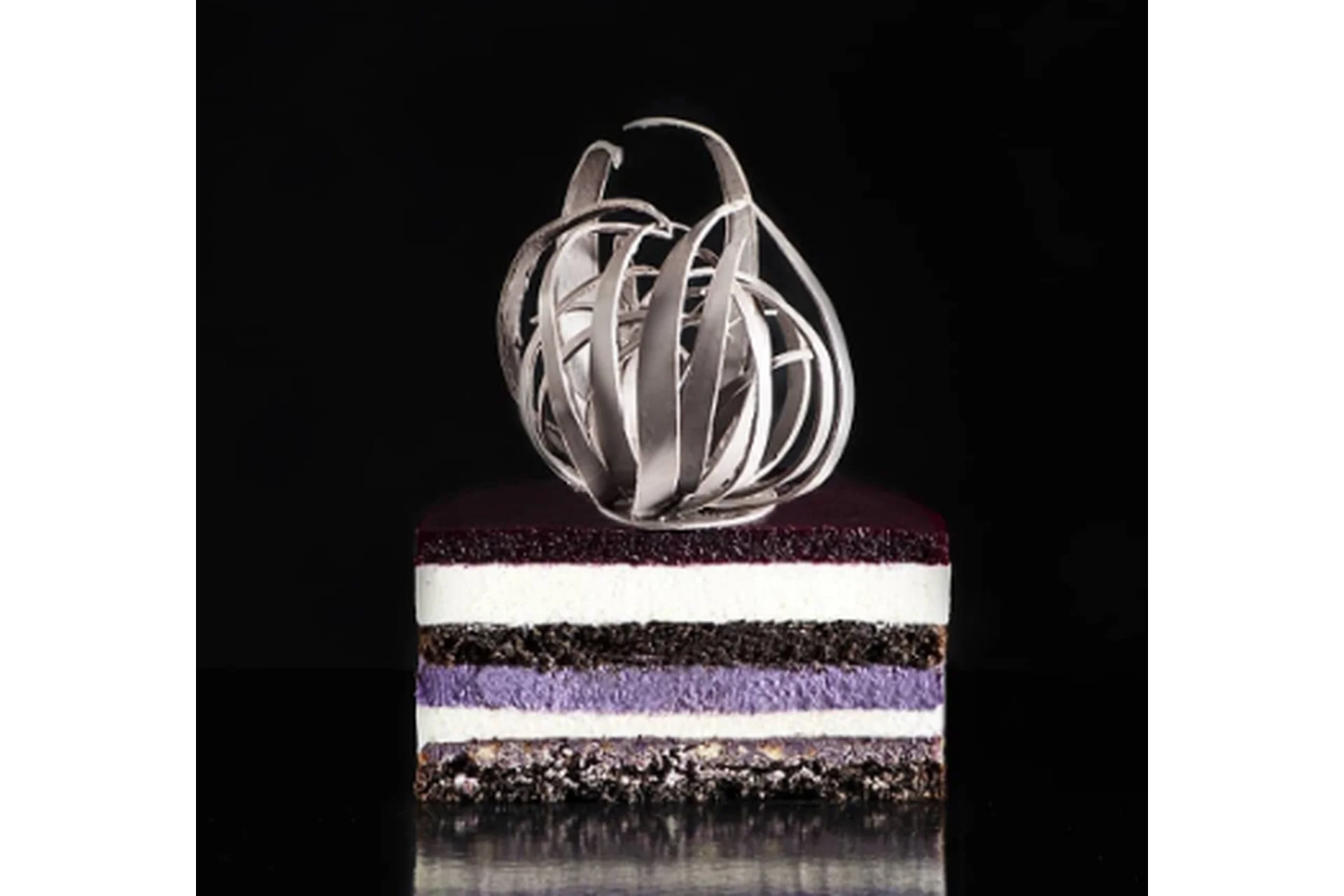 [defidu_bakery] Торт «Миндальные фиалки», фото 1 из 1.