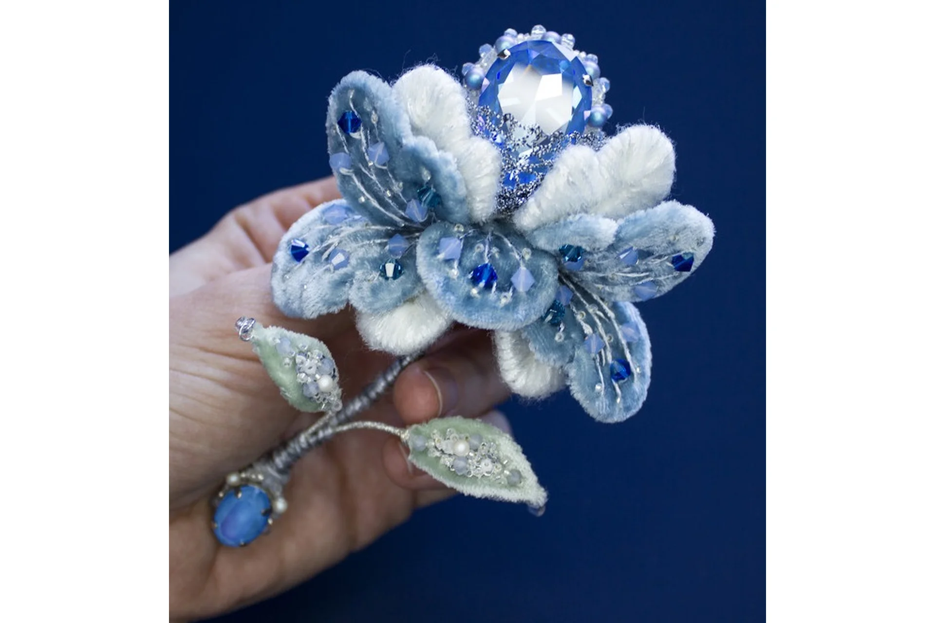 Каркасный цветок (Анастасия Демидова), фото 1 из 1.