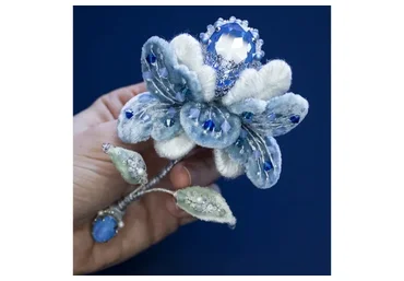 Каркасный цветок (Анастасия Демидова)