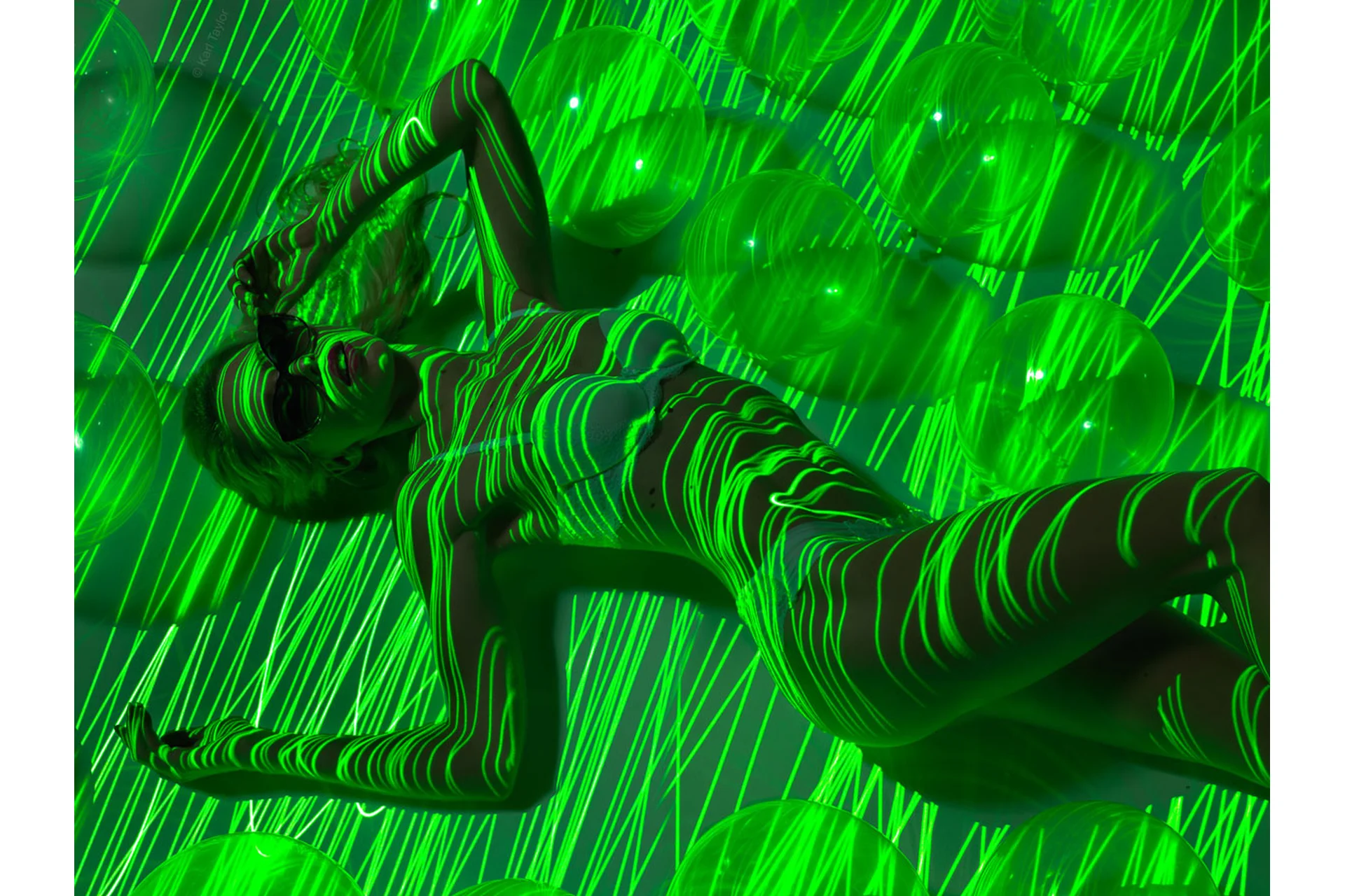 Fashion Photography: Laser flash. Модная фотография: лазерная вспышка (Karl Taylor), фото 1 из 1.