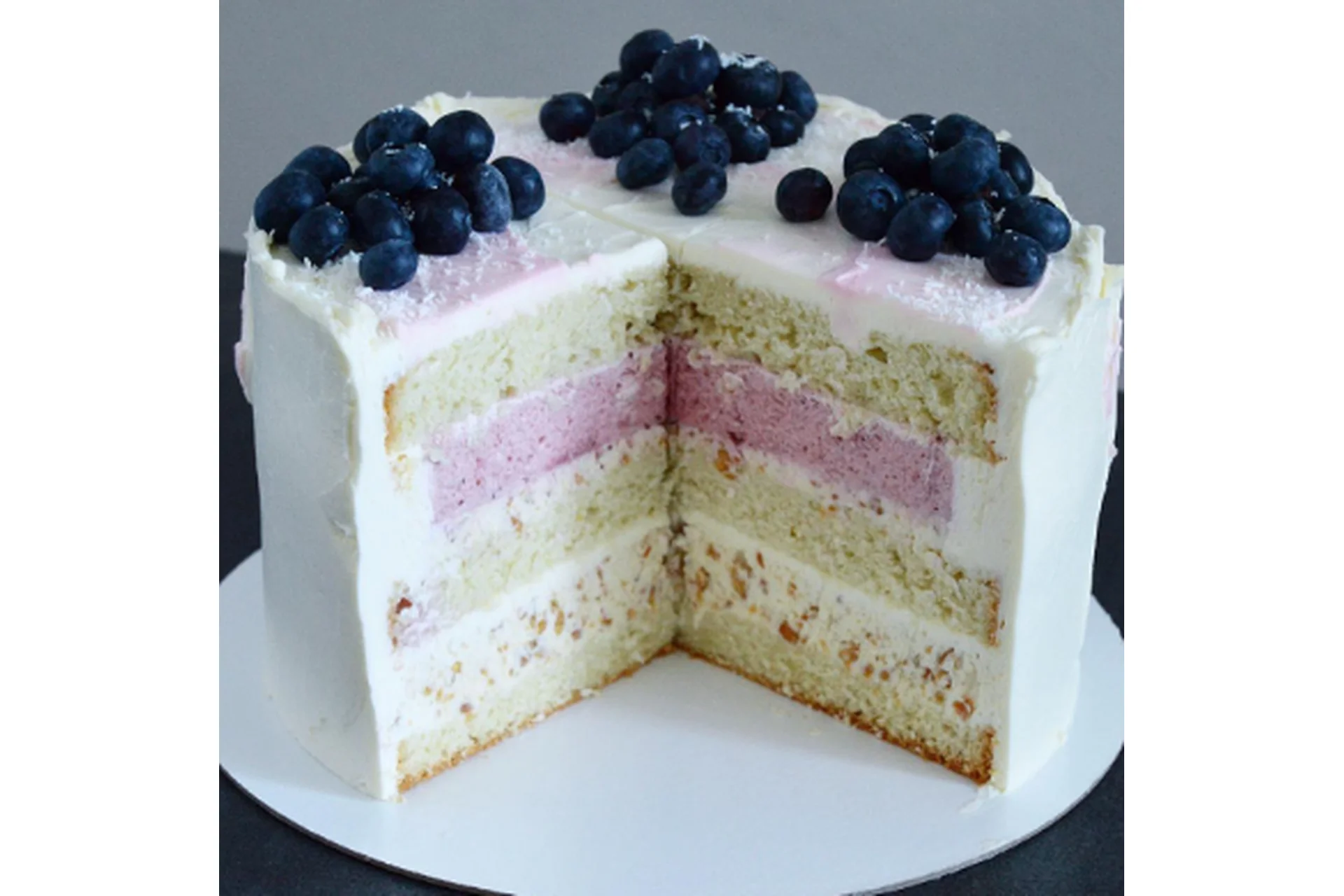 [selfsweets_spb] Торт «Клубничный рафаэлло». Технологическая карта (Юлия Залесских), фото 1 из 1.