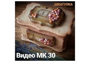[family_desserts] Шкатулка. МК по росписи пряников (Евгения Локтева)