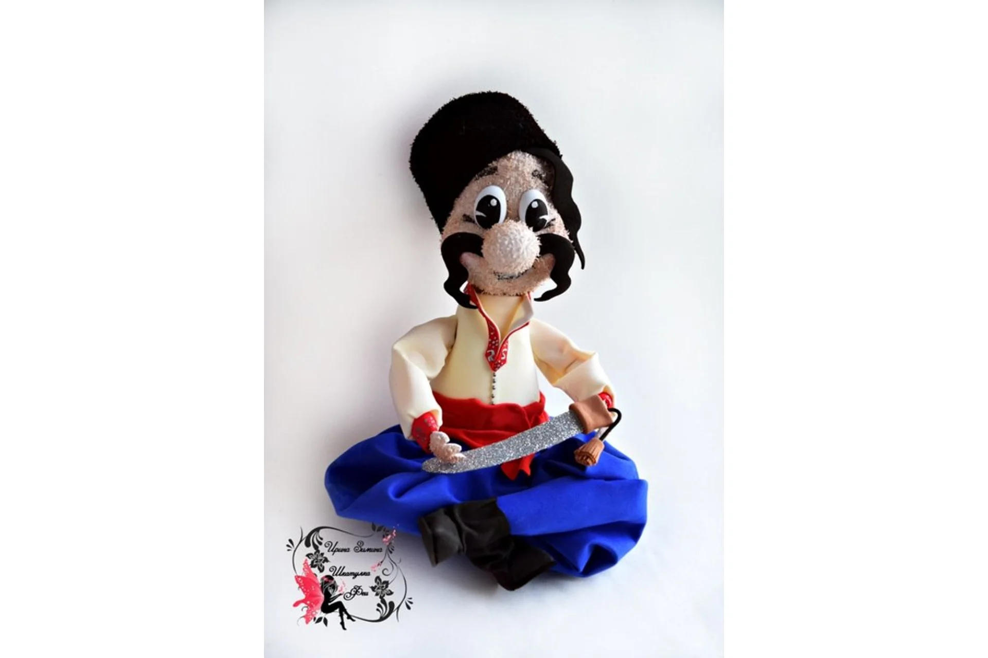 Казак из советского мультика из фоамирана (Ирина Зимина), фото 1 из 1.