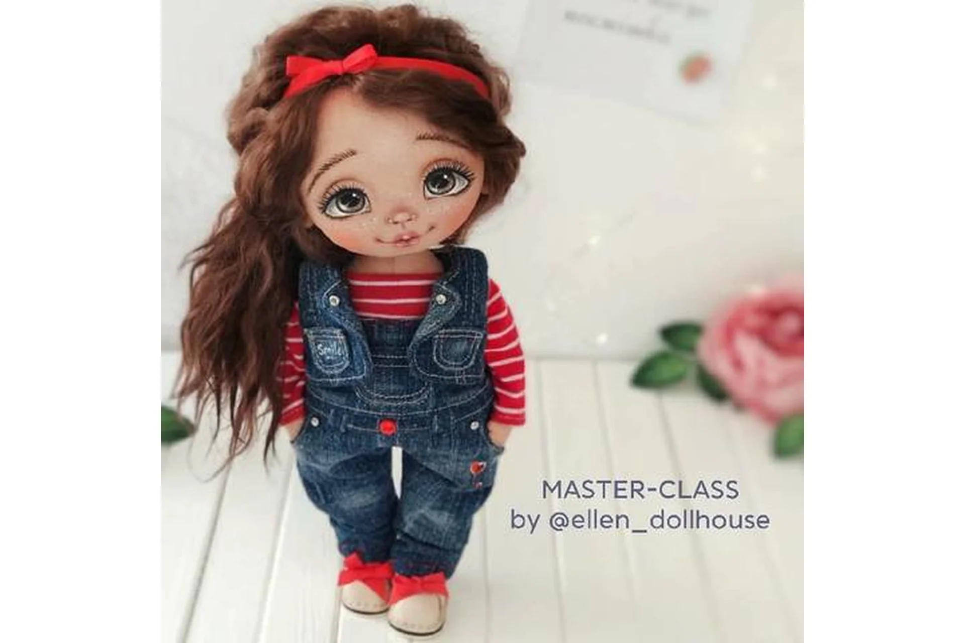 Текстильная кукла (ellen_dollhouse), фото 1 из 1.