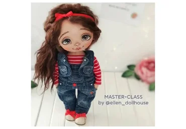 Текстильная кукла (ellen_dollhouse)