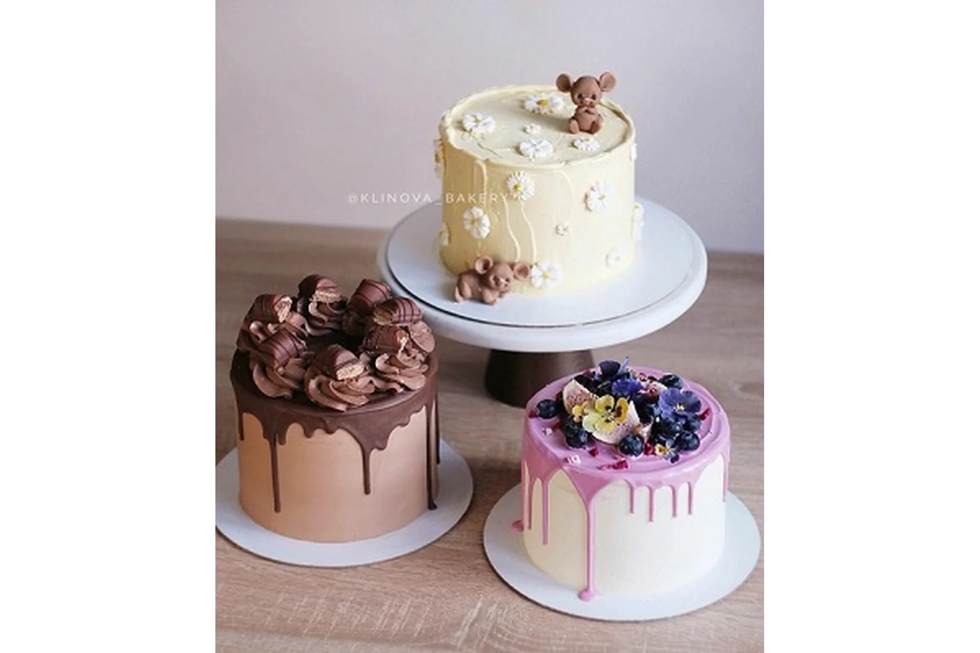 [klinova_bakery] Урок по Мини-тортам (Анастасия Конарева), фото 1 из 1.