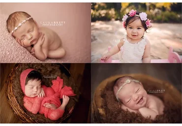 Набор экшенов для ньюборн фотографии Complete Action Set (Laura Brett)