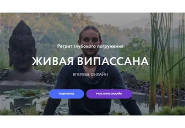 Живая Випассана. Тариф «Садху» (Дмитрий Лапшинов)