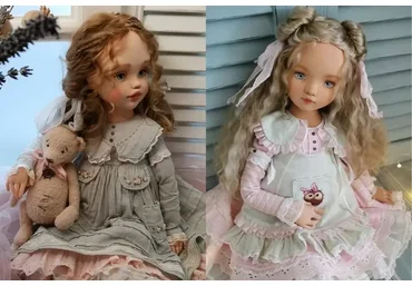 Выкройка одежды на куколку ростом 50-55 см (Светлана Платонова)