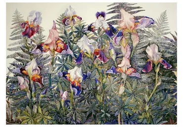 Ботаническая акварель (Людмила Лунц)