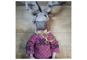 [Пампуландия] Новогодний олень (Инесса Петухова)