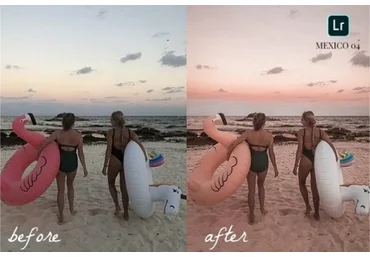 Розовые пресеты для путешествий. Beachy Pinks Presets LR (Kellyy Hill)