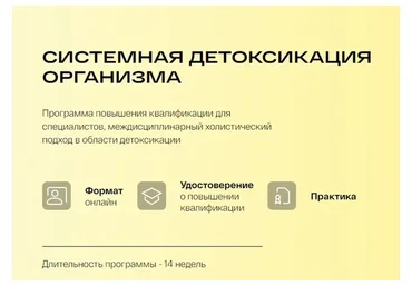 [УОМ] Системная детоксикация организма (Людмила Селедцова)