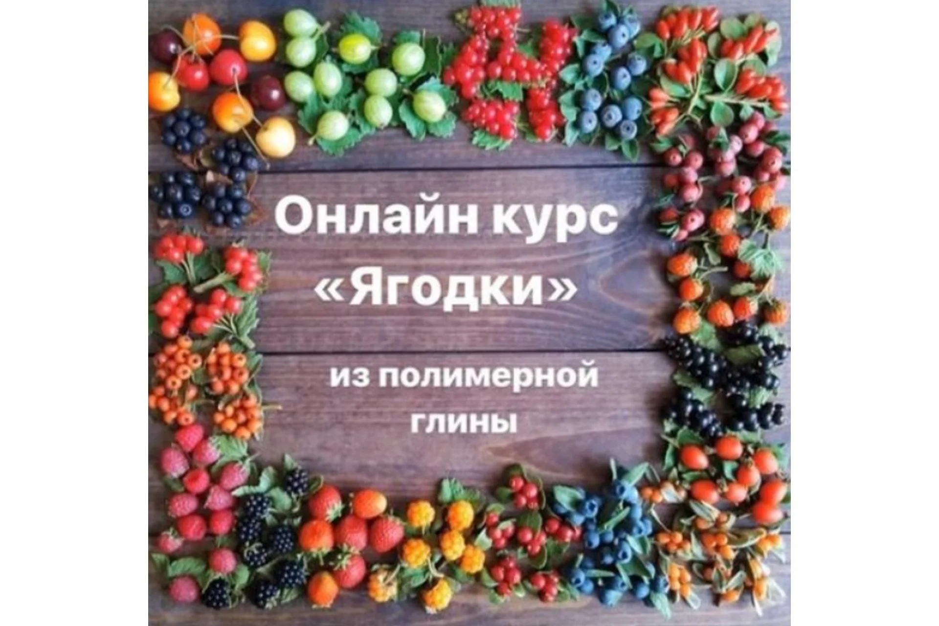 Ягодки из полимерной глины (Гульнара Мазилова), фото 1 из 1.