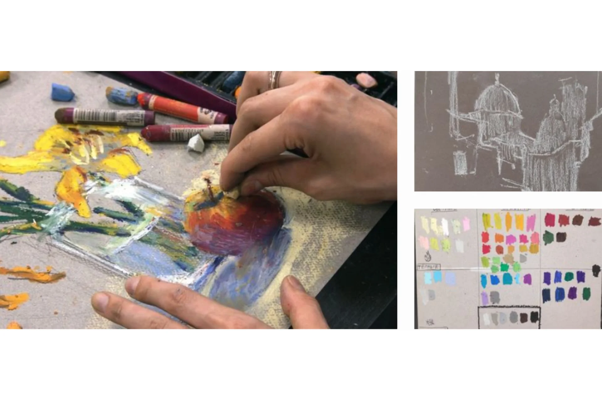 [Enterclass] Быстрый старт. Курс по масляной пастели для начинающих (Ольга Гусева), фото 1 из 1.