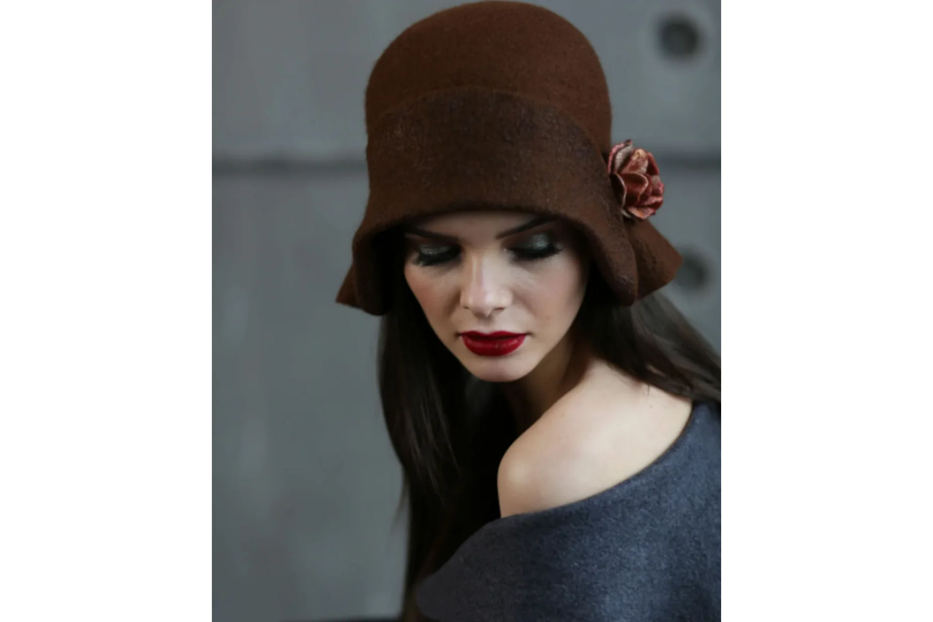 Валяная шляпка с полями  (Ирина Демченко), фото 1 из 1.