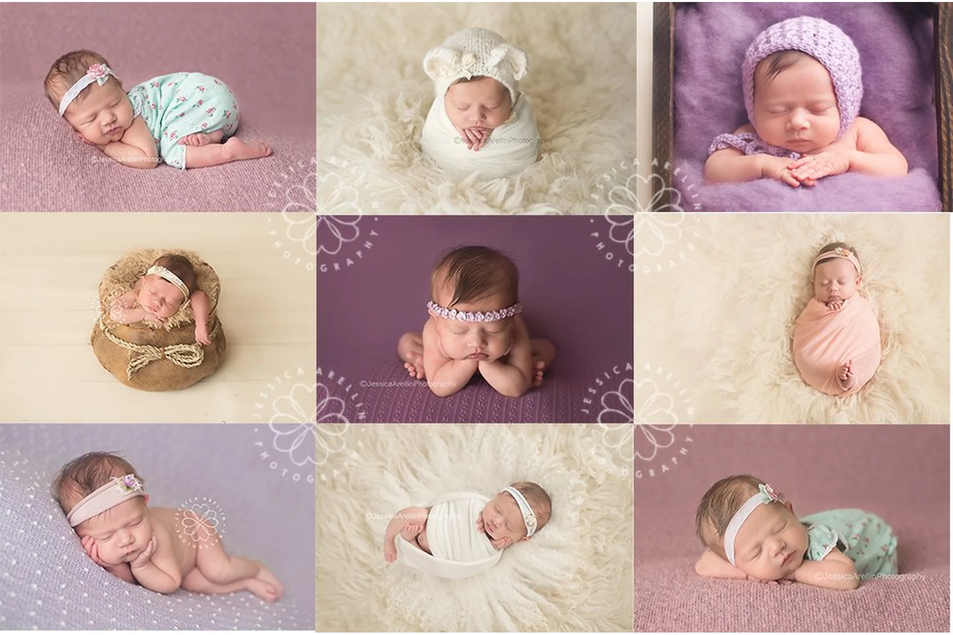 Видеокурс по Позированию Новорожденных. Newborn Posing Video (Jessica Arellin), фото 1 из 1.