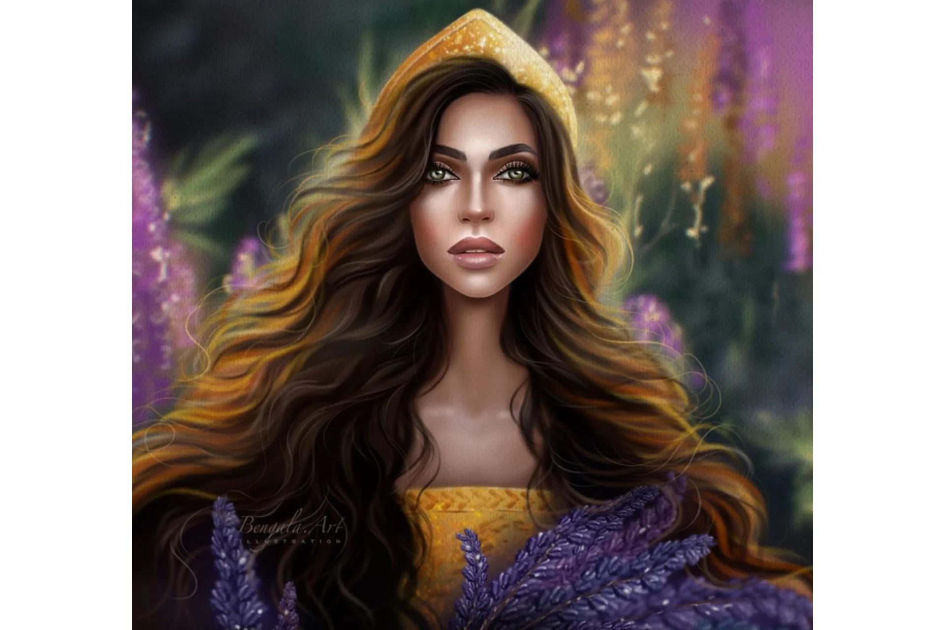 [Bengala Art] Digital портрет. Атмосферный реализм. Тариф Лайт (bengala.art), фото 1 из 1.