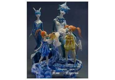 Авторские куклы «Море зовет» (Тони Надточий)