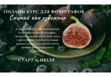 Снимай как художник. Тариф Художник (Анастасия Зубкова)