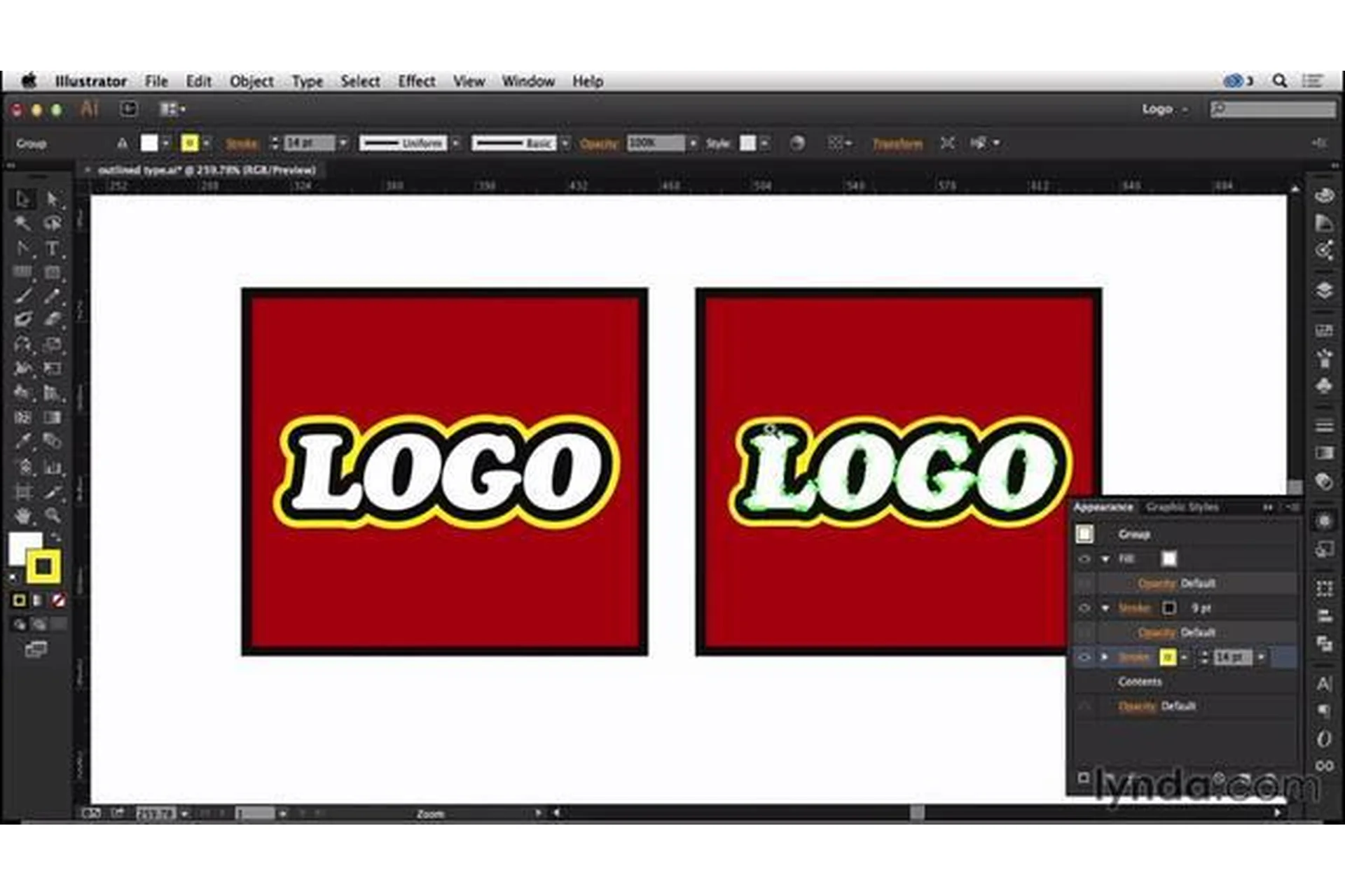 [Lynda.com] Дизайн популярных логотипов (Nigel French), фото 1 из 1.