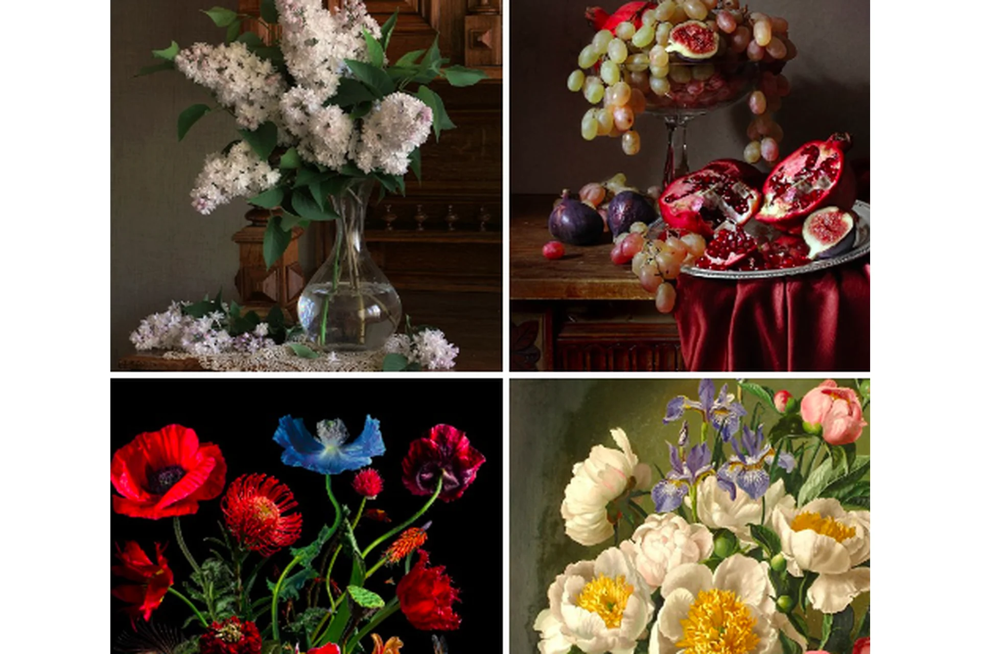 [Студия живописи] Натюрморты мастеров. Пакет Необходимый минимум (Ольга Базанова), фото 1 из 1.