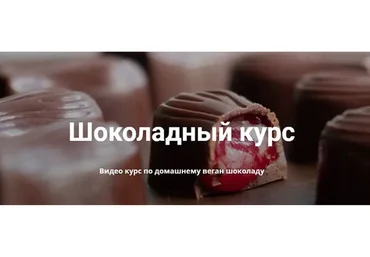Шоколадный курс - домашний веган шоколад (Ирина Зубкова)
