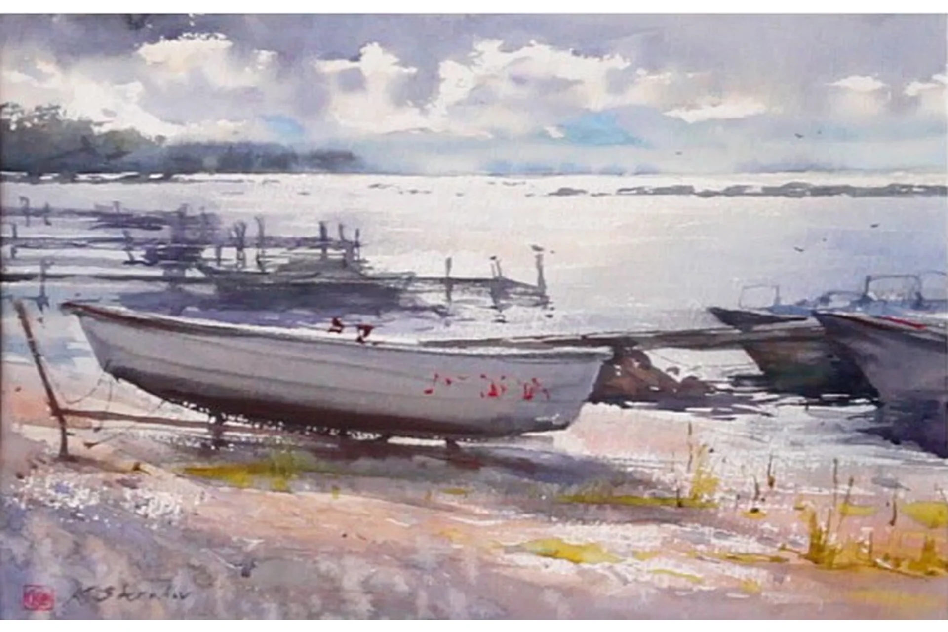 Акварель. Морские пейзажи (Константин Стерхов), фото 1 из 1.