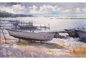 Акварель. Морские пейзажи (Константин Стерхов)