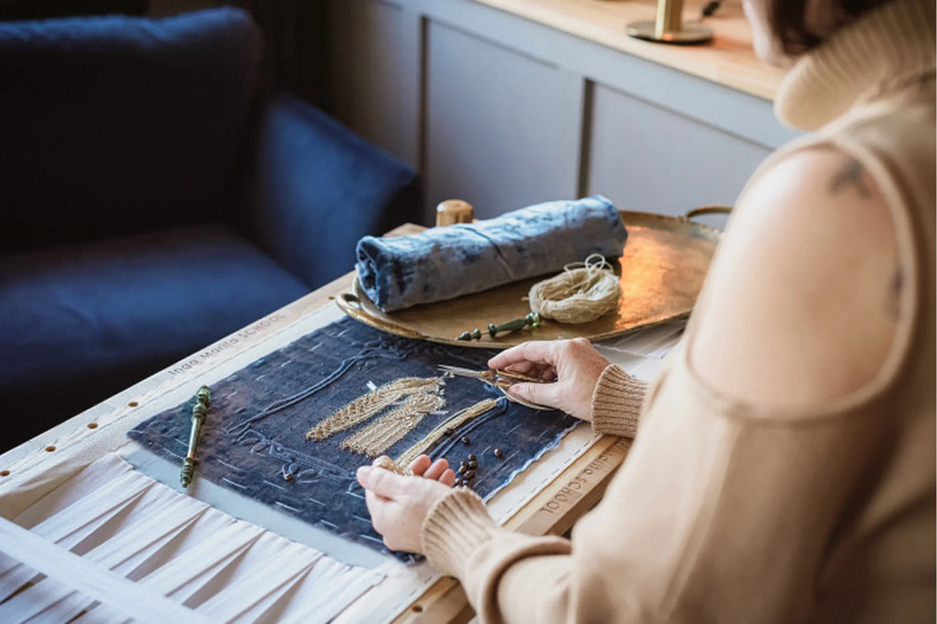 [Inga Marita School] Моя ткань от кутюр. 4 ступень. Время Бархата (Инга Марита), фото 1 из 1.