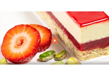 Нарезное пирожное «Фисташковый вальс» (Вера Никандрова)