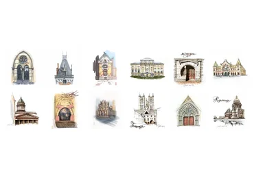 [sketchprosto] Архитектурные стили: «Готика, классицизм, модерн». Тариф без проверки (Алина Миллер)