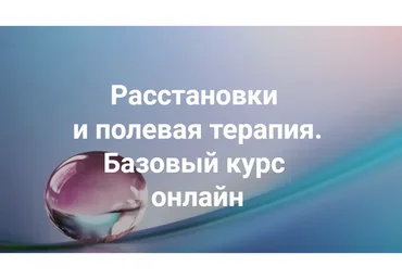 Расстановки и полевая терапия. Осень 2022. Пакет Только теория  два модуля (Елена Веселаго)