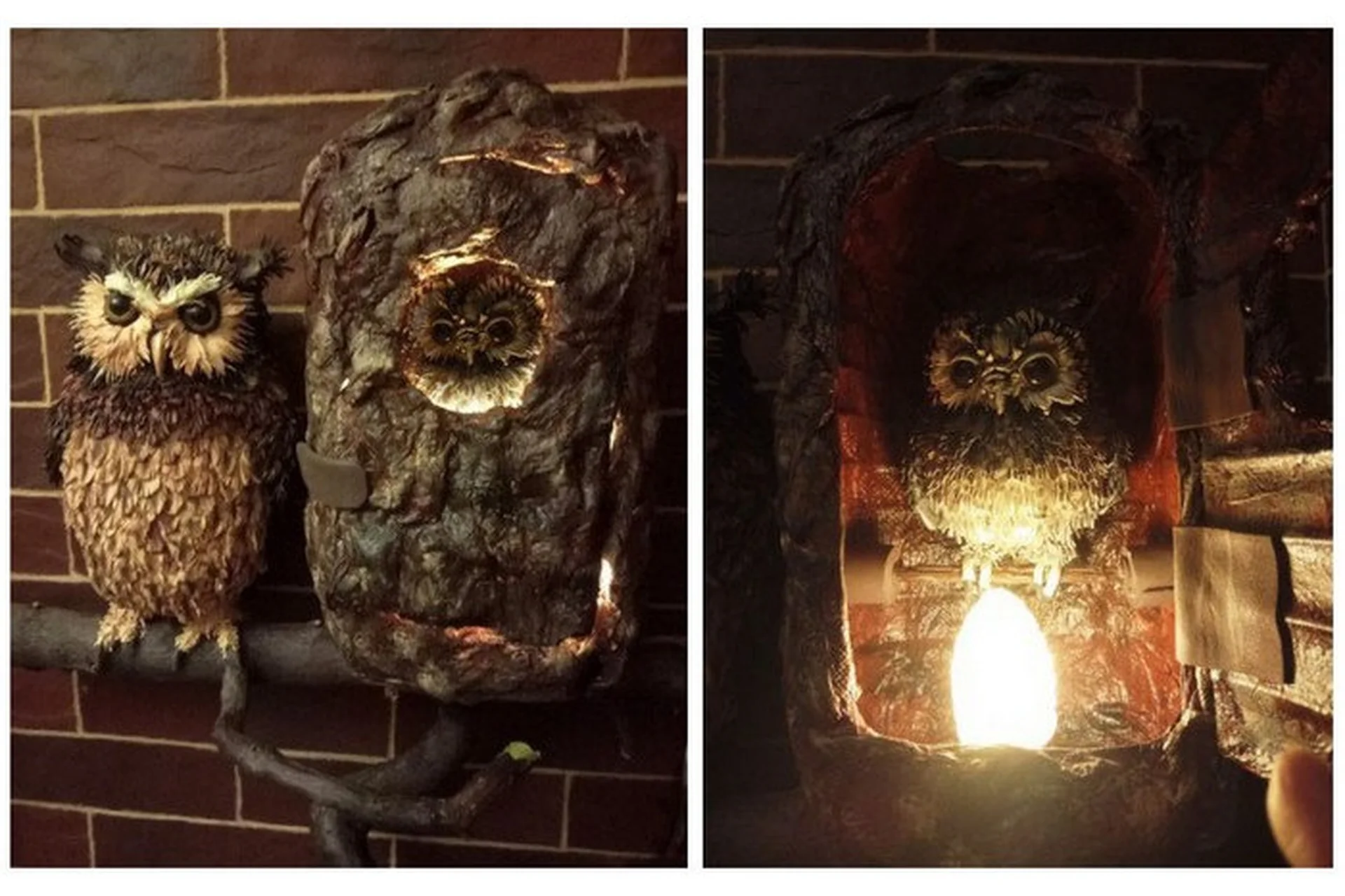 Сова и совенок (Татьяна Шмелева), фото 1 из 1.