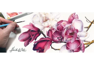 [Udemy] Реалистичное рисование. Акварель и ботаника (Heidi Willis)