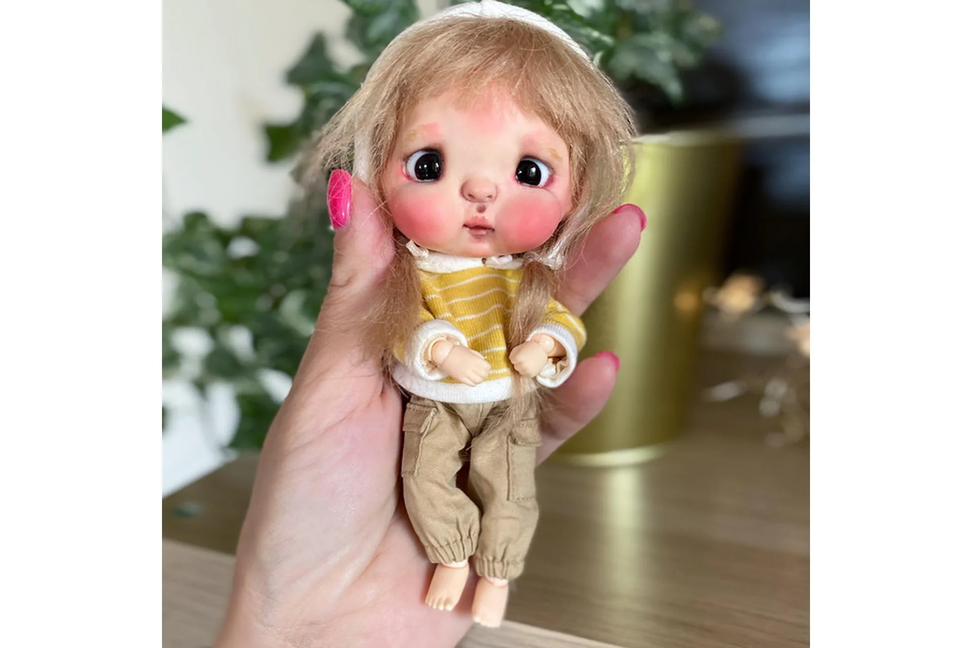 [ArtSpoonSchool] Лепка куколки из запекаемой полимерной глины (Алина Журбинская), фото 1 из 1.