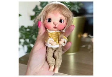 [ArtSpoonSchool] Лепка куколки из запекаемой полимерной глины (Алина Журбинская)