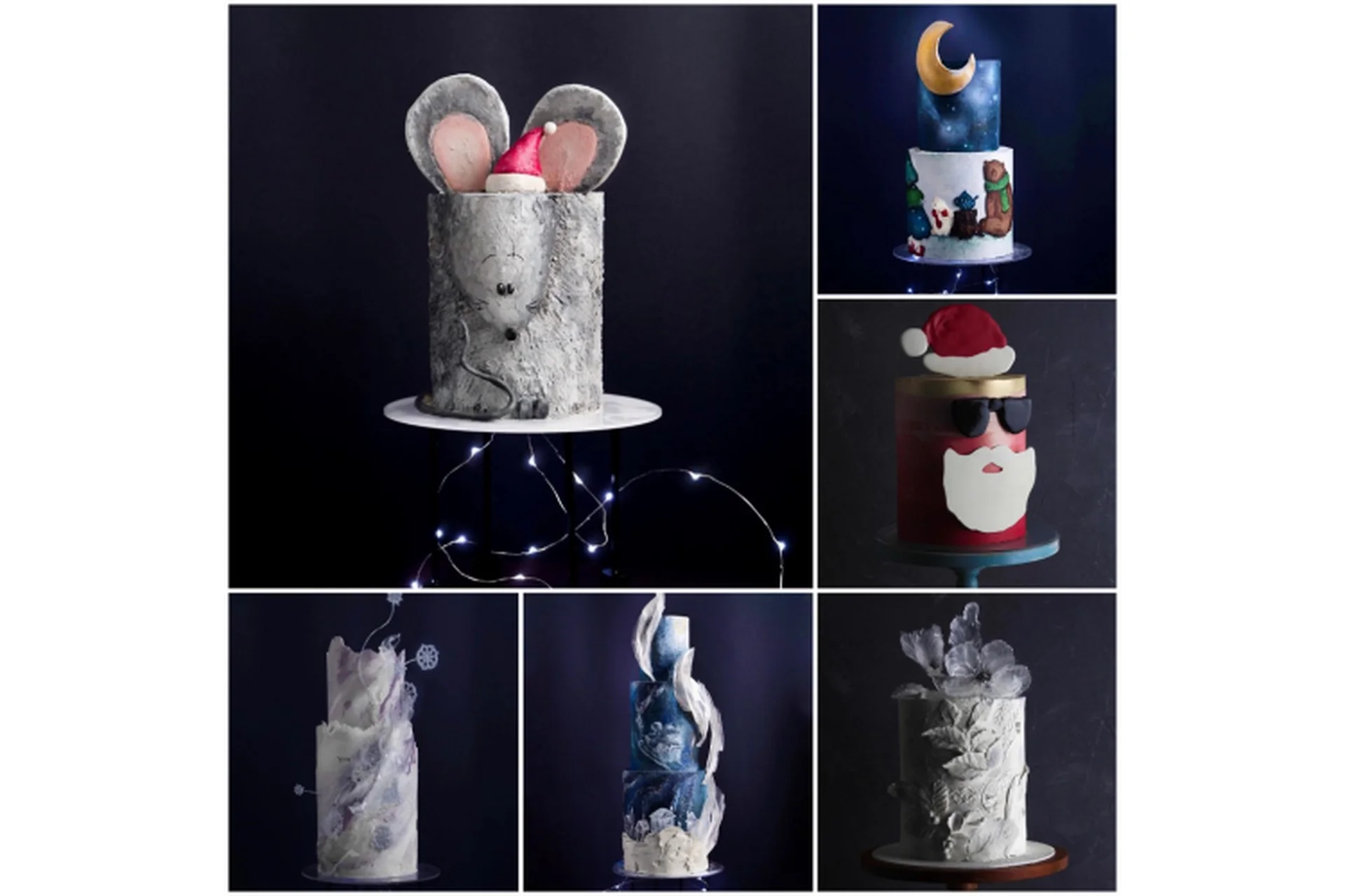 [ProCake School] Новогодние торты, 6 уроков от tapioka.cake (Екатерина Бурдыкина), фото 1 из 1.